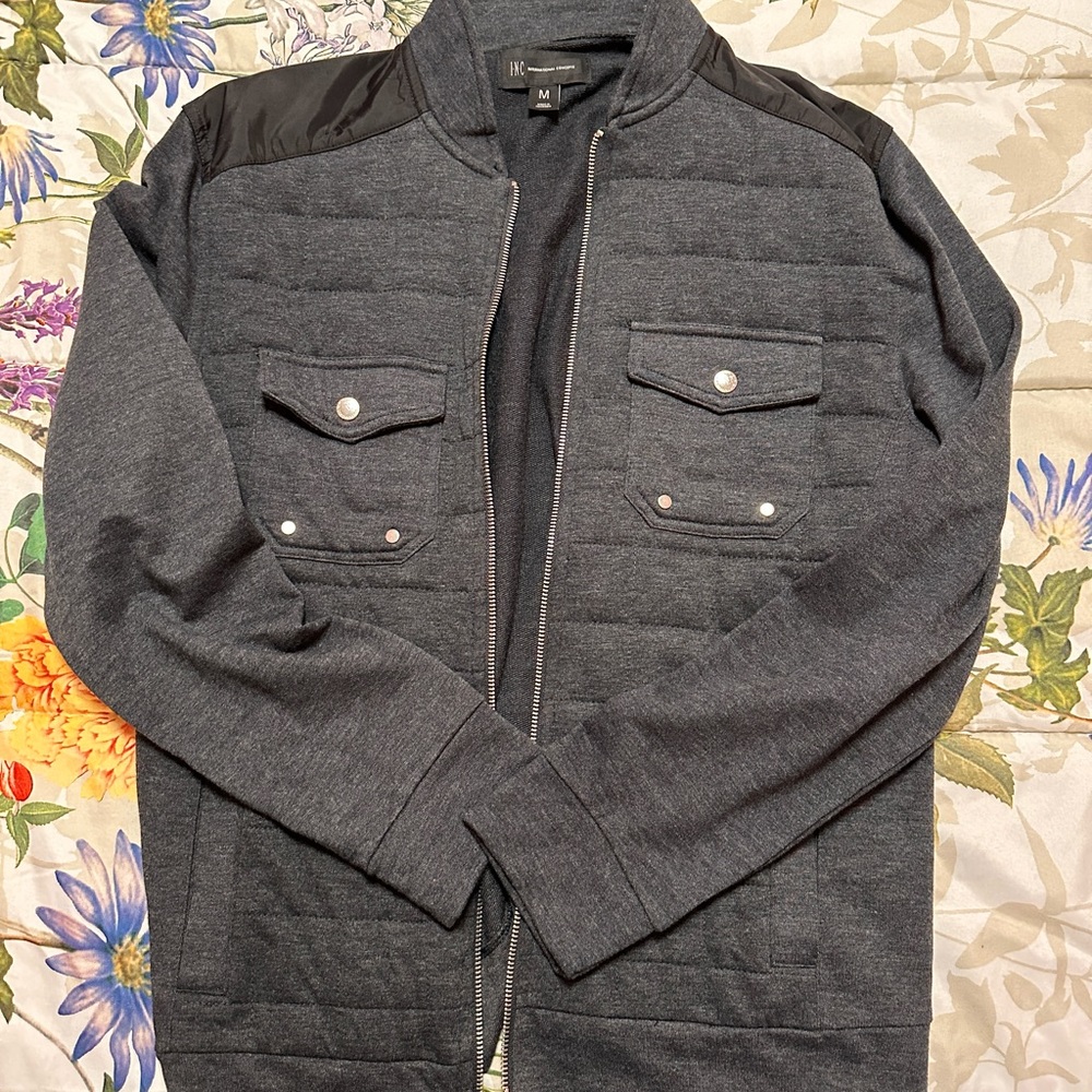 Inc men’s light sweater jacket